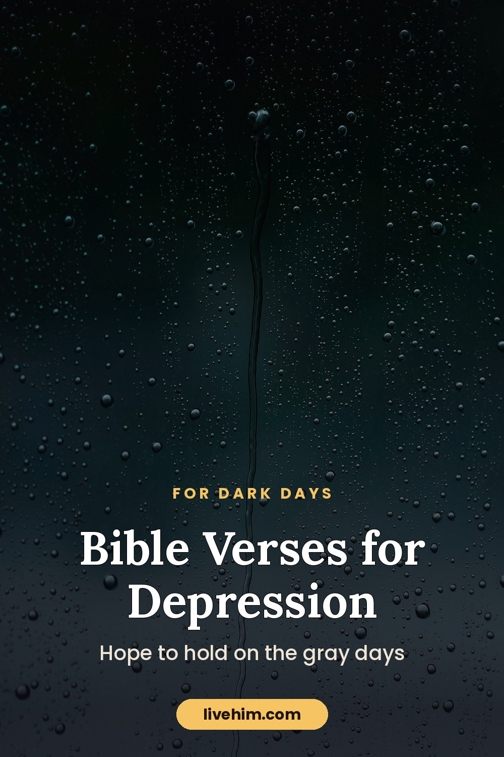 Bible Verses for Depression: Hope for Dark Days