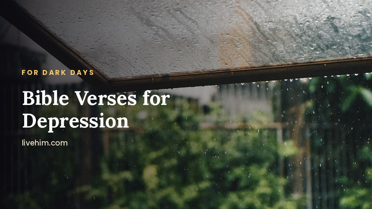 Bible Verses for Depression: Hope for Dark Days
