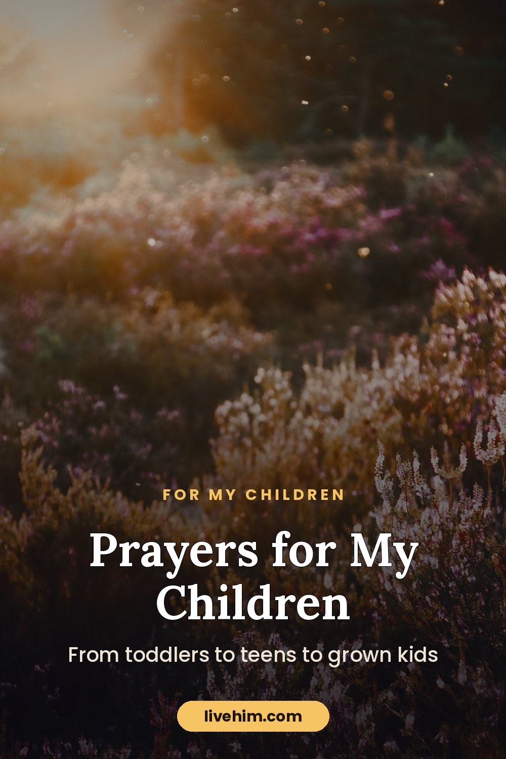 Prayer for My Children: Daily Prayers for Protection & Faith