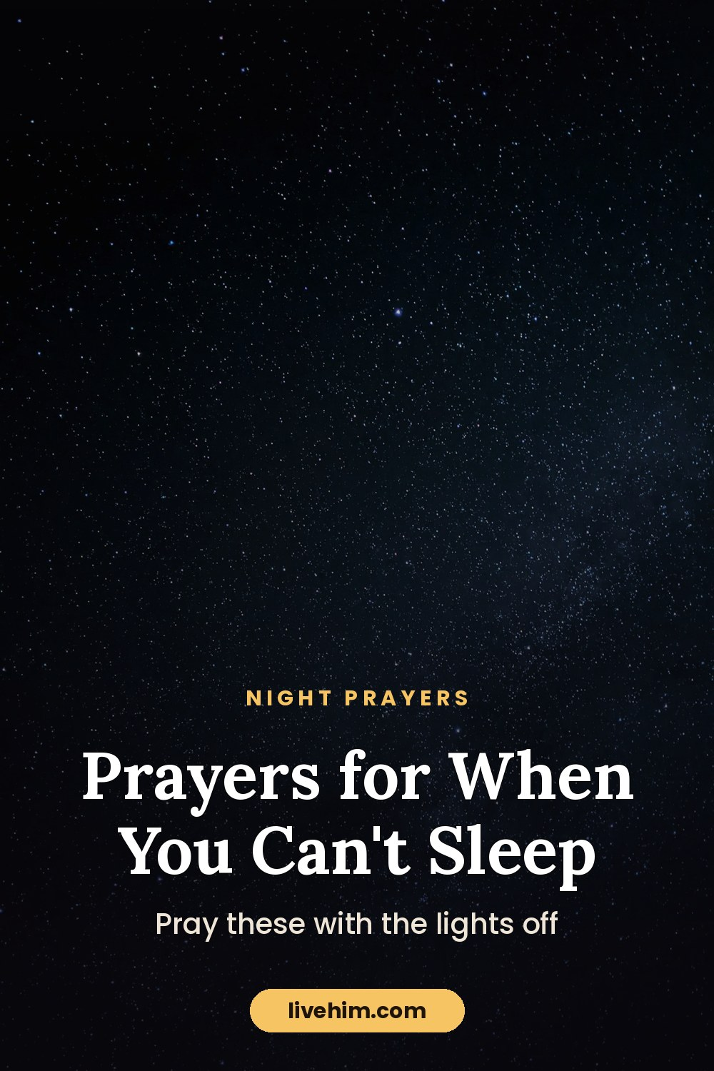 Prayer for Sleep: 6 Night Prayers for When You Can't Sleep